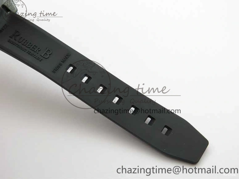 MiroTime 0201 Soft Submariner 40mm Black Ceramic 5GF Best Edition Pink Painting Dial on Black Rubber Strap SA 2472